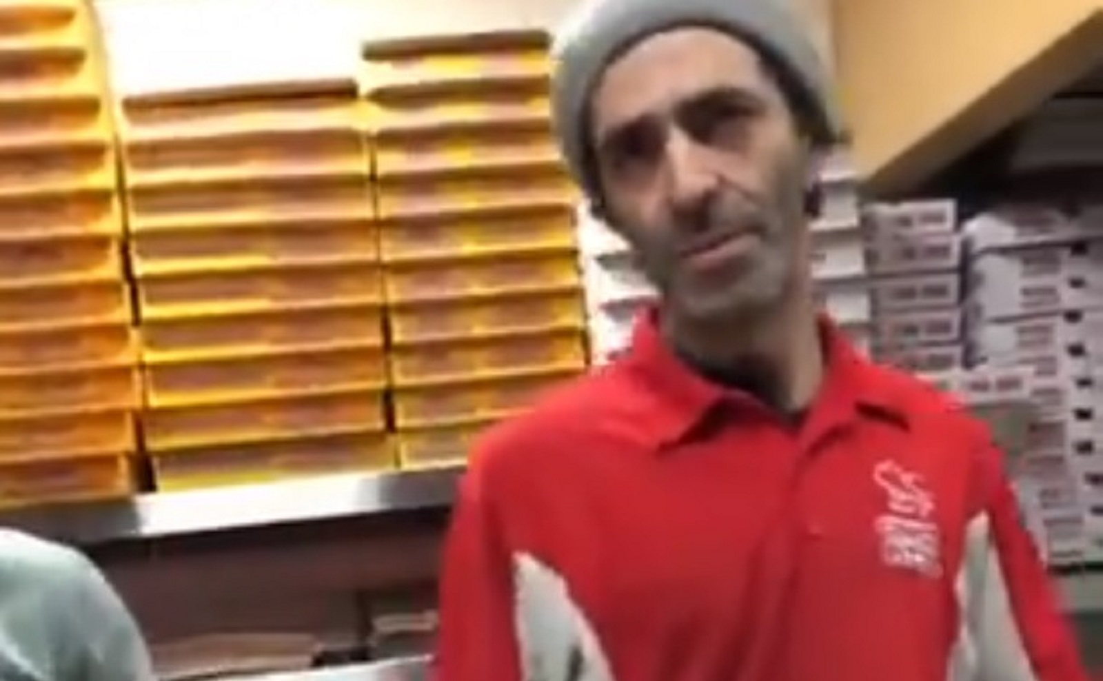 Pizza shop fires employee who was caught on camera calling gay customer a 'f****t'