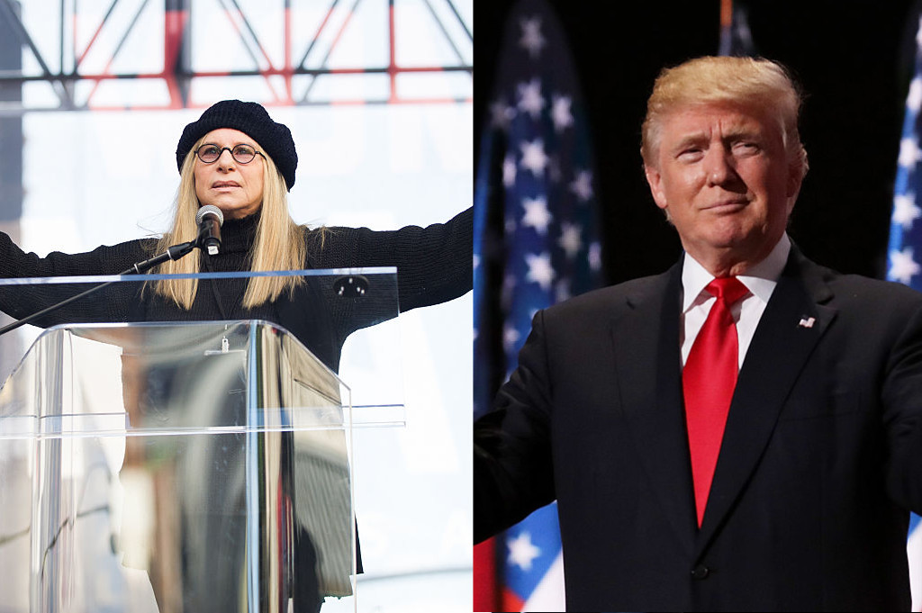 Barbra Streisand launches scathing attack on Donald Trump and warns Americans they risk becoming extinct