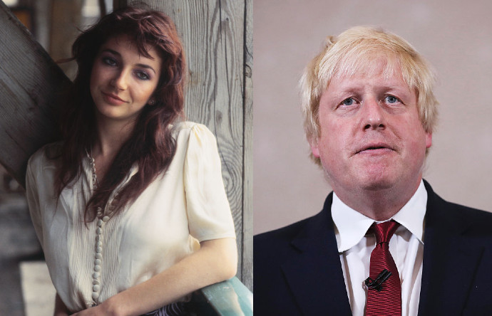 Boris Johnson tried to heap praise on Kate Bush yet somehow still managed to hit a bum note