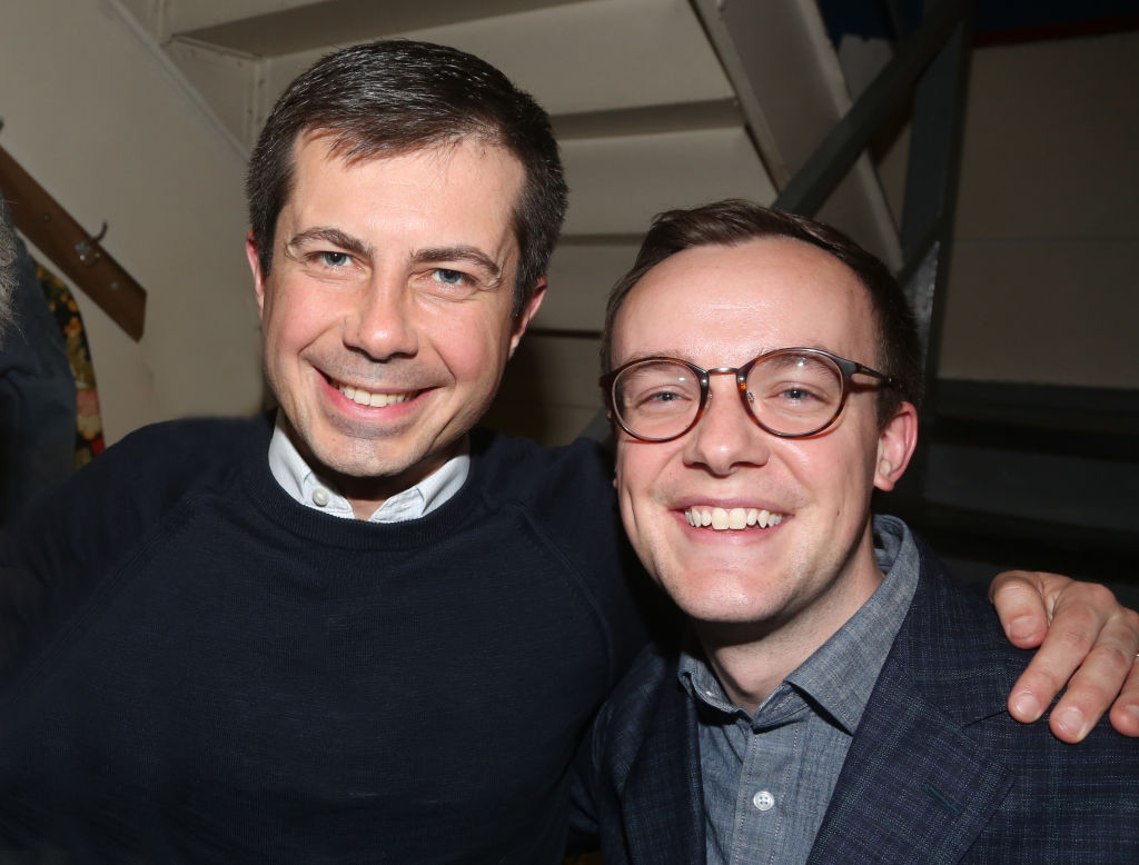 Pete and Chasten Buttigieg went to see a gay Broadway play and received an emotional standing ovation