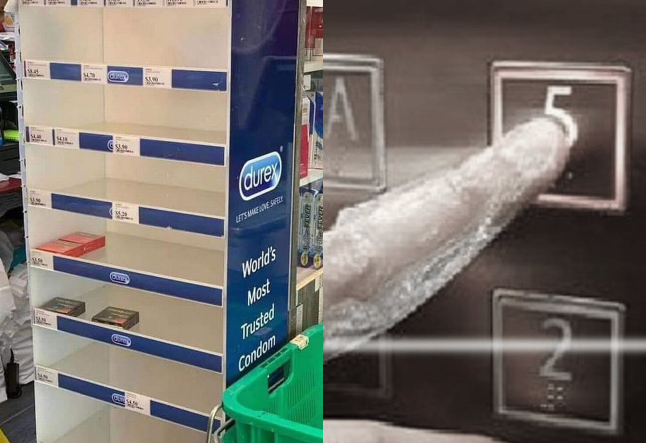 Condoms are selling out because people are wearing them on their fingers to protect from coronavirus