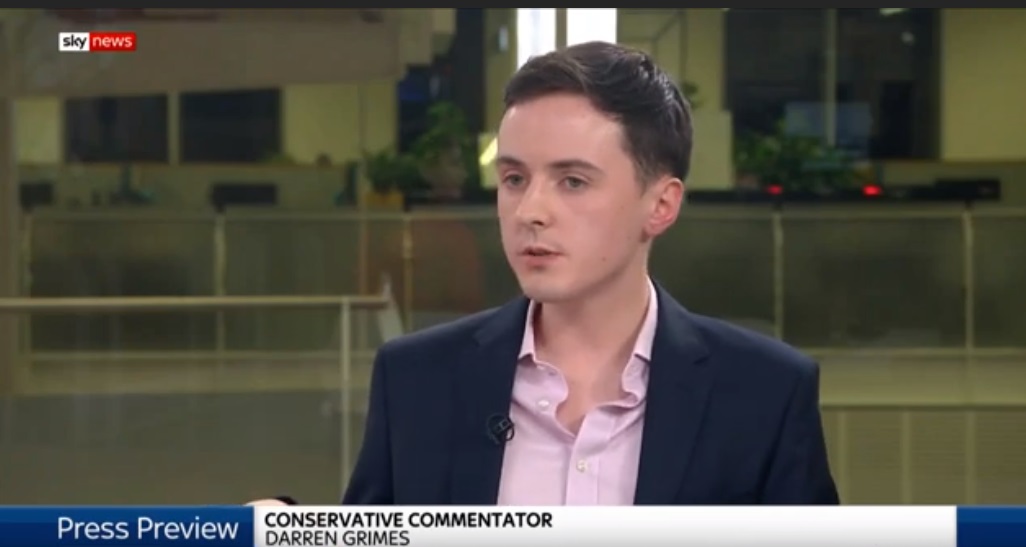 Brexiteer Darren Grimes, a gay man who really should know better, thinks it's funny to invalidate gender identities