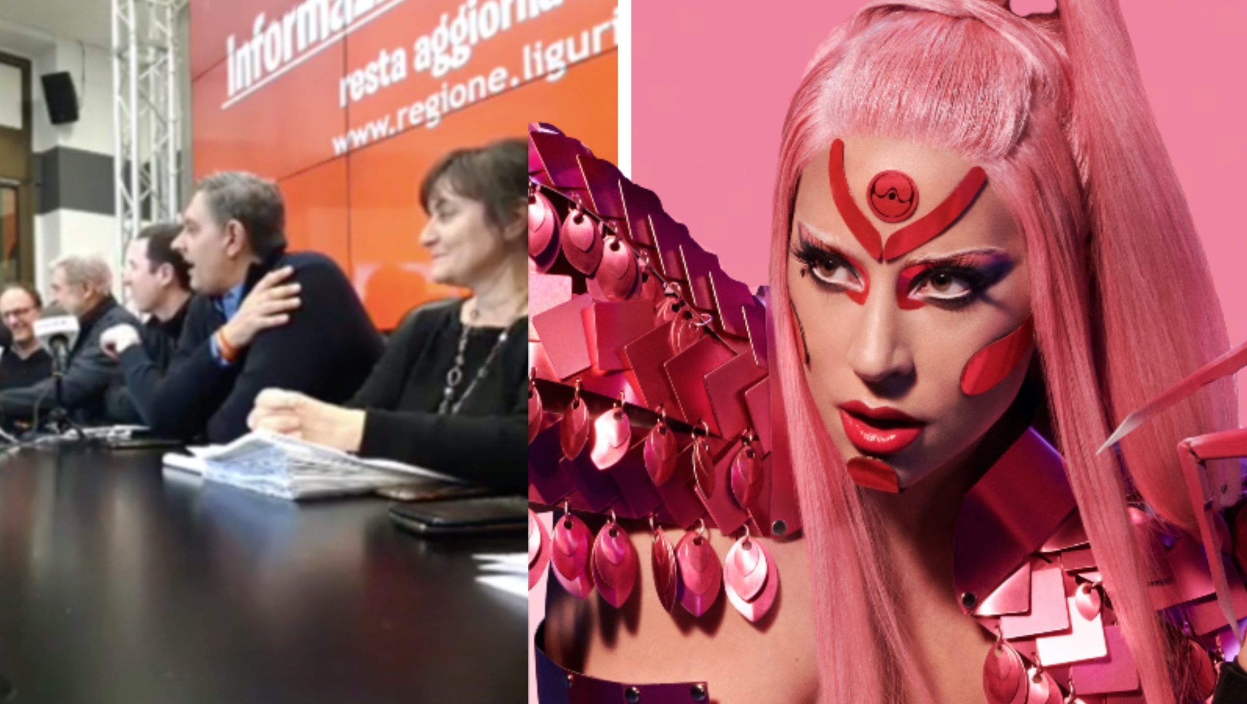 Lady Gaga's 'Stupid Love' interrupts a crucial press conference about the coronavirus