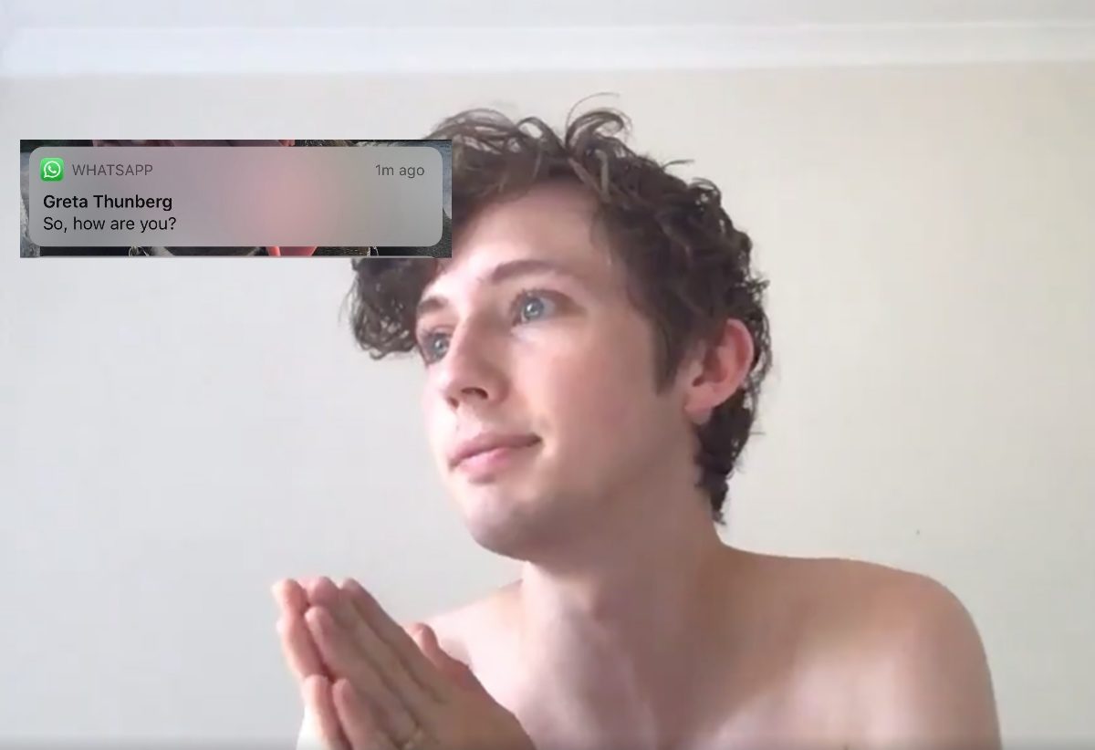 Troye Sivan shares hilarious story of being catfished by a fake Greta Thunberg