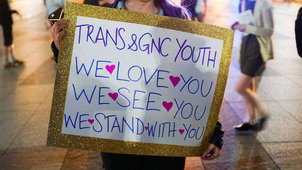 This is how to be a staunch and unequivocal ally to trans and non-binary youth