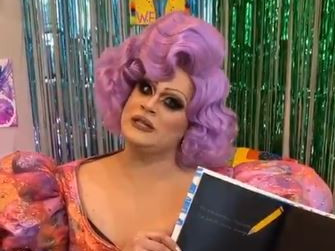 If you thought coronavirus would stop drag queen story time, think again. Drag Race royalty is taking it online