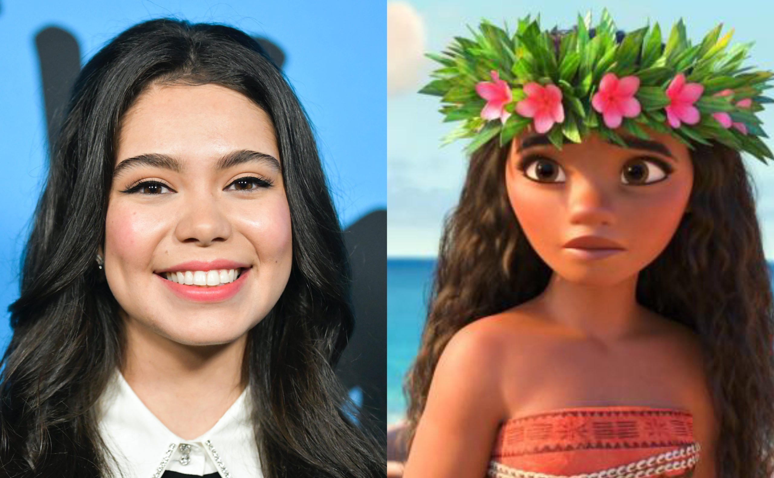 Auliʻi Cravalho played Moana in the eponymous Disney film. (Rodin Eckenroth/WireImage via Getty Images/IMDb)