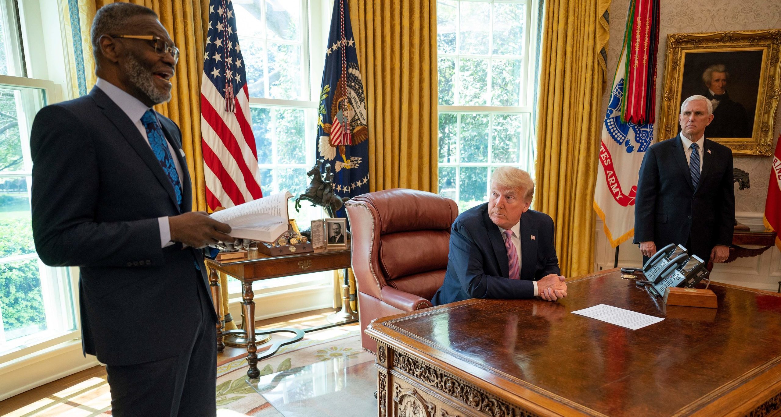 Donald Trump invites homophobic bishop who claims same-sex marriage is a 'Satanic plot' to give Easter blessing