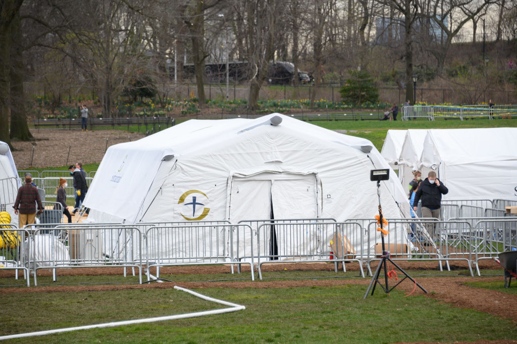 New York mayor Bill de Blasio faces intense scrutiny over anti-gay group running city's coronavirus hospital