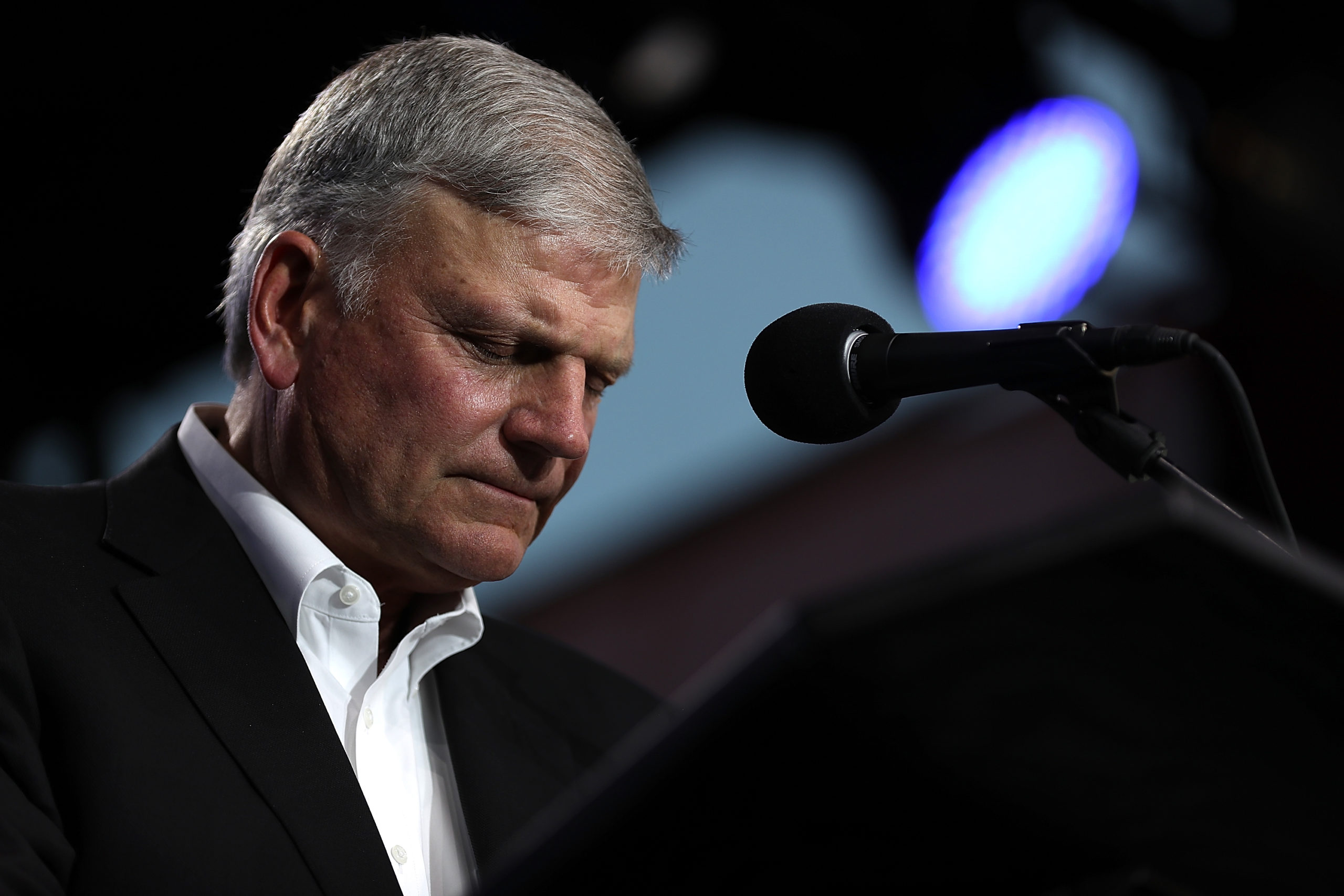 Hate preacher Franklin Graham claims Joe Biden will throw homophobes in jail if elected president