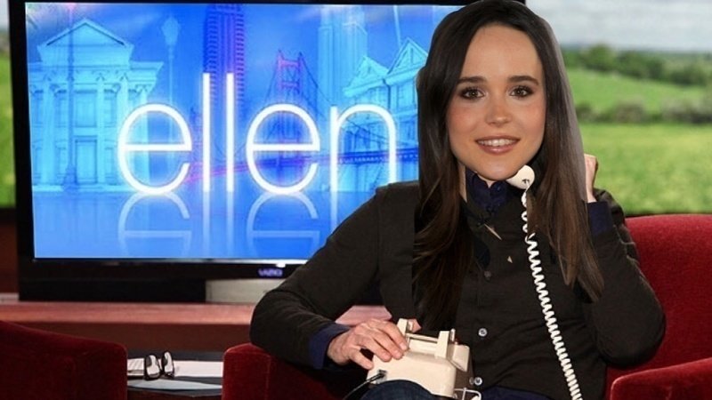 Thousands sign petition for Ellen Page to replace Ellen DeGeneres as the host of her own show, 'because she's way more gay'