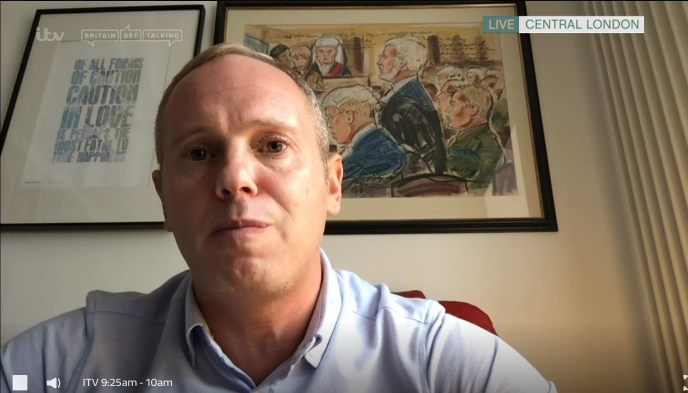 Judge Rinder pays emotional tribute to his grandfather on live TV after he dies from coronavirus