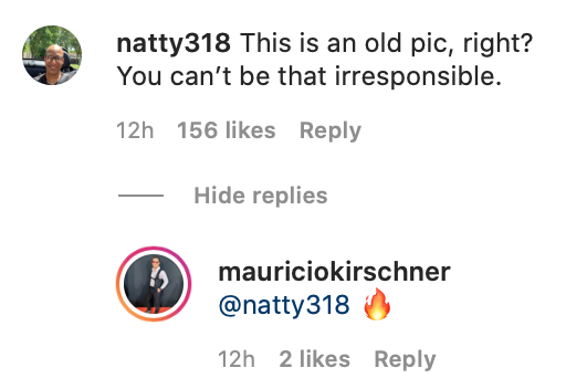 (Screen captures via Instagram)