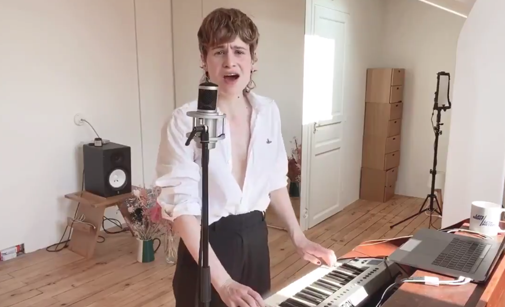 Christine and the Queens shares unaired One World performance with special song about lockdown and loving cats