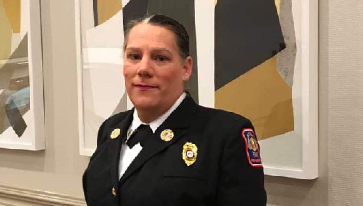 After leading her local fire service for a decade, this trans woman came out at work and was promptly fired. Now, she's suing the city