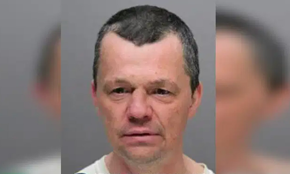 Man arrested after allegedly hurling homophobic slurs at police who told him to put his exposed genitals away on a crowded train