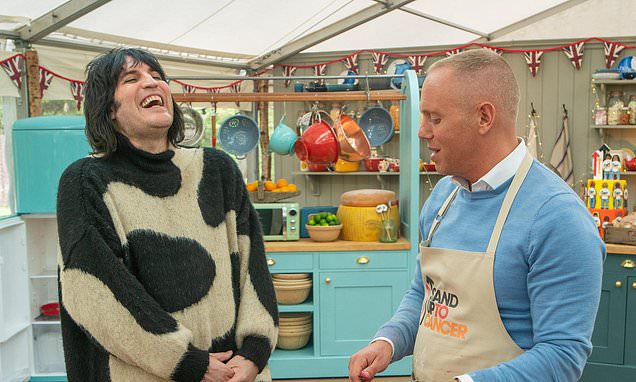 Celebrity Bake Off star Judge Rinder spent his time in the tent flirting with Noel Fielding and getting 'wine drunk'
