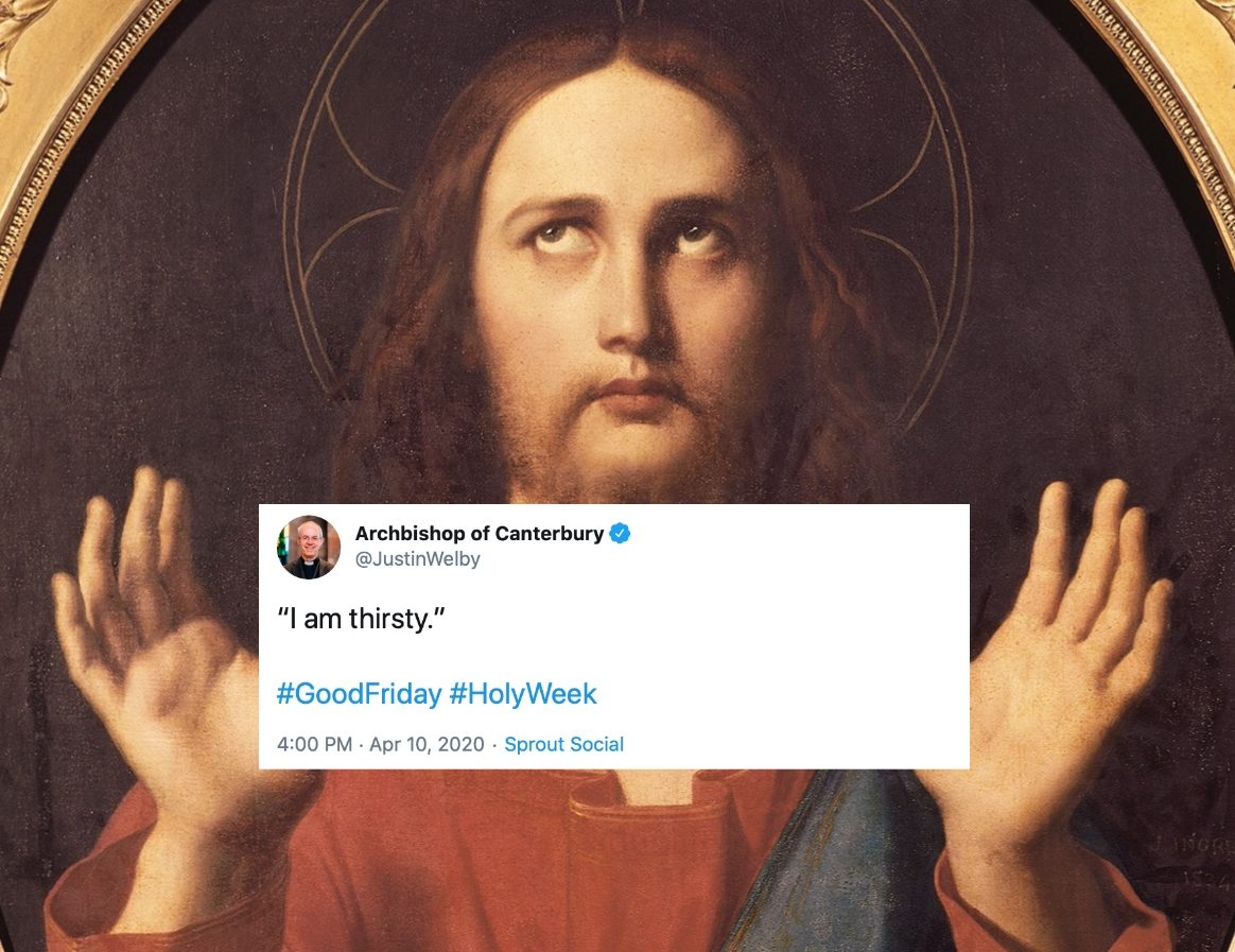 The Archbishop of Canterbury just declared he was ‘thirsty’ on main – and the jokes wrote themselves