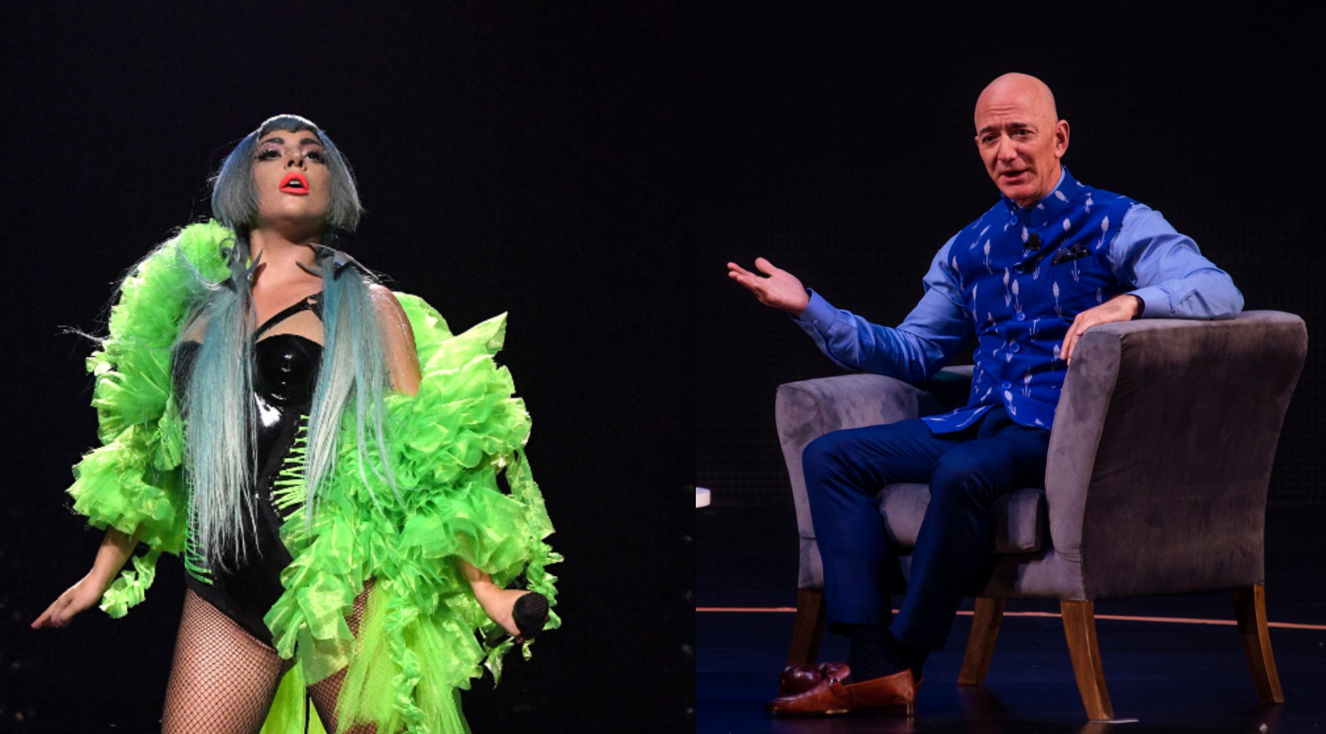 Lady Gaga has raised $35m in a week for coronavirus. Meanwhile, Jeff Bezos still hasn't decided to end world hunger