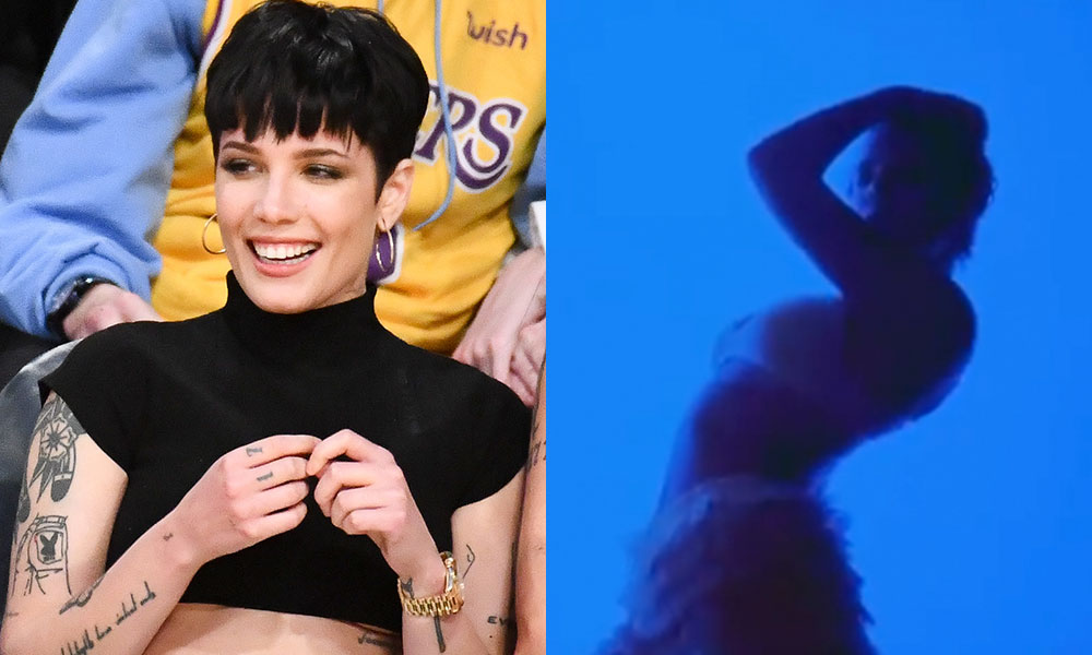 Halsey unites the internet and all your queer faves in thirst after sharing hypnotic blue light dance video