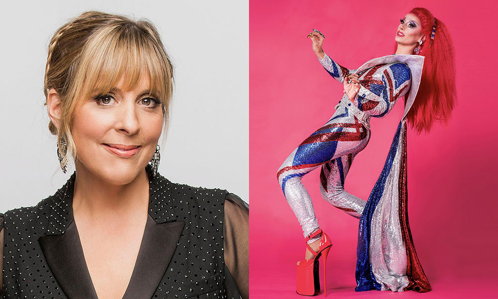 Divina de Campo, Mel Giedroyc and a constellation of stars are going head-to-head to fill the Eurovision gap with the Isolation Song Contest
