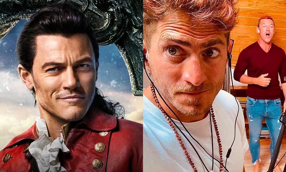 Luke Evans reveals how his new boyfriend lovingly helped him become Gaston for Disney Family Singalong