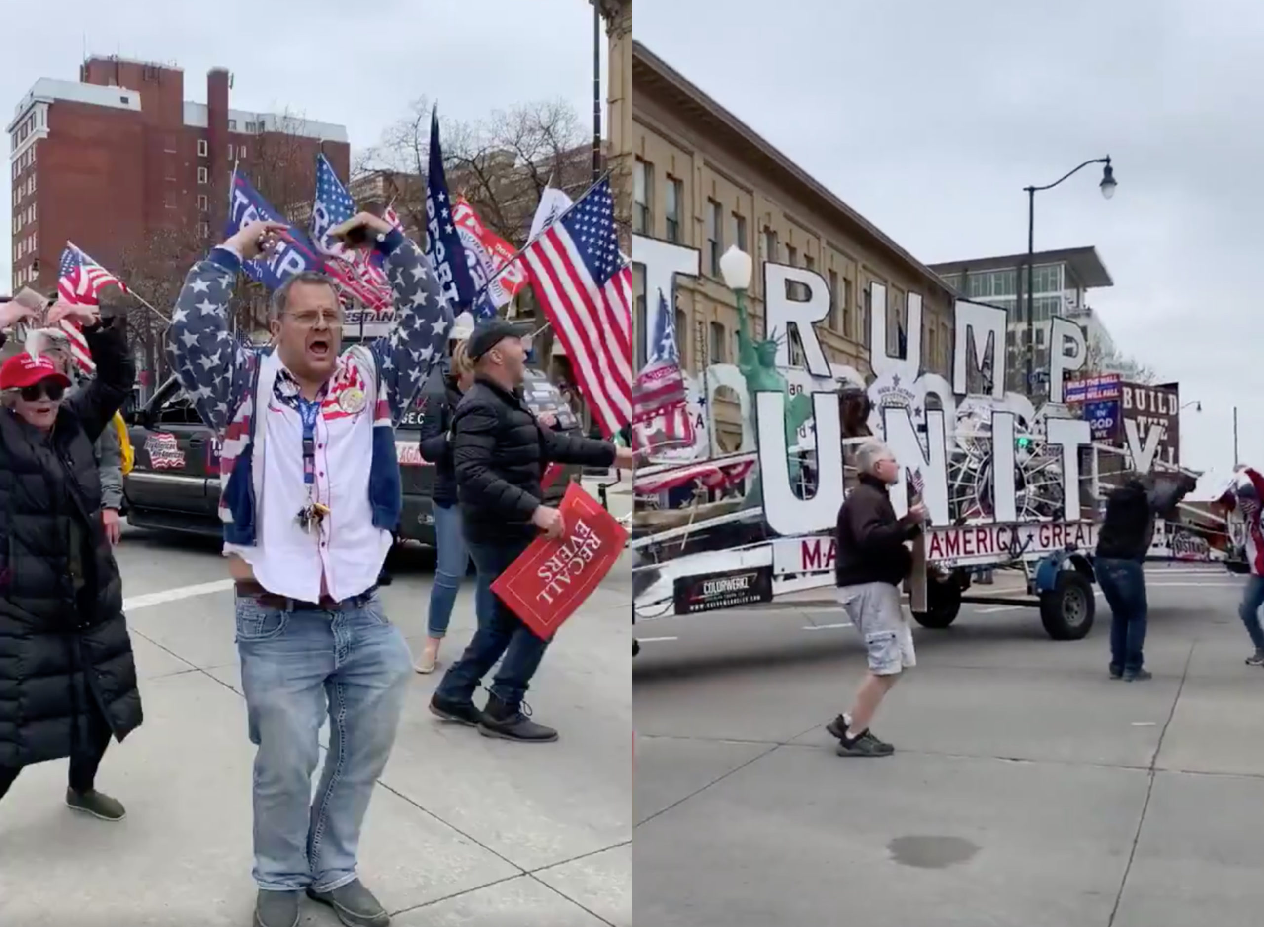 Trump supporters are singing 'MAGA' to the tune of YMCA because truly nothing is sacred anymore