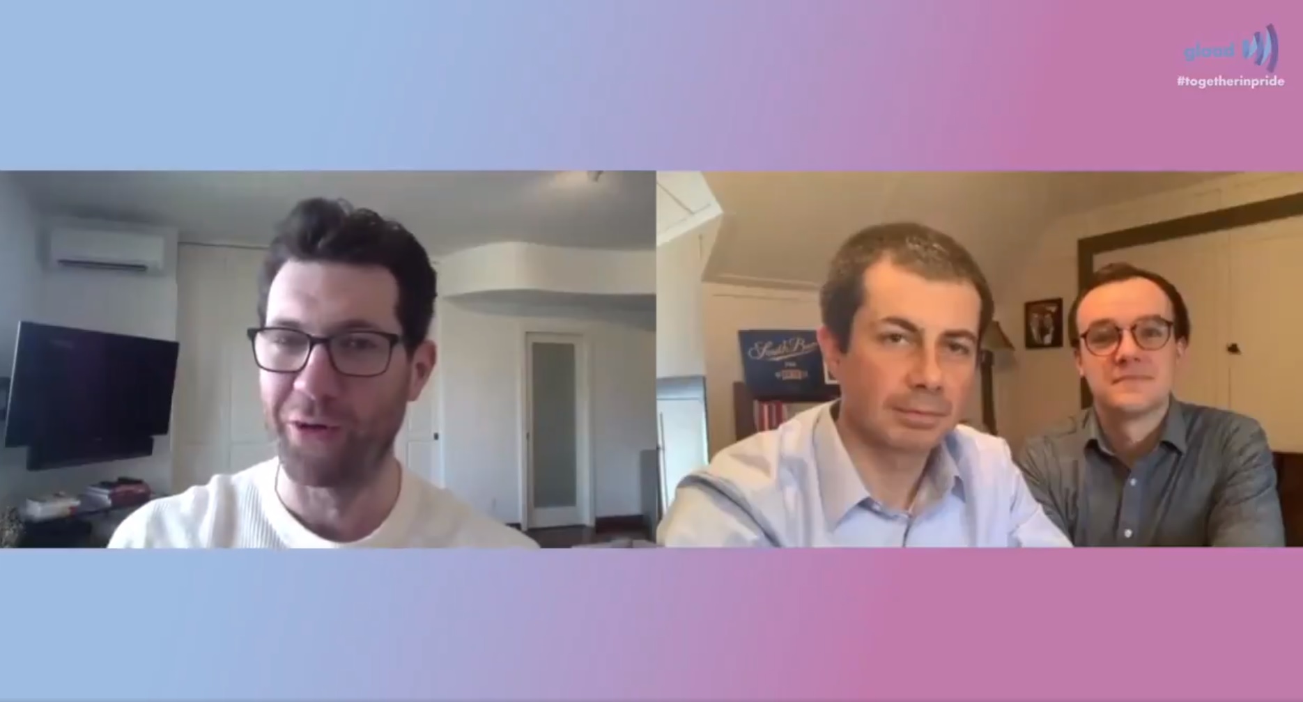 Billy Eichner quizzed Pete Buttigieg and Chasten Buttigieg on GLAAD