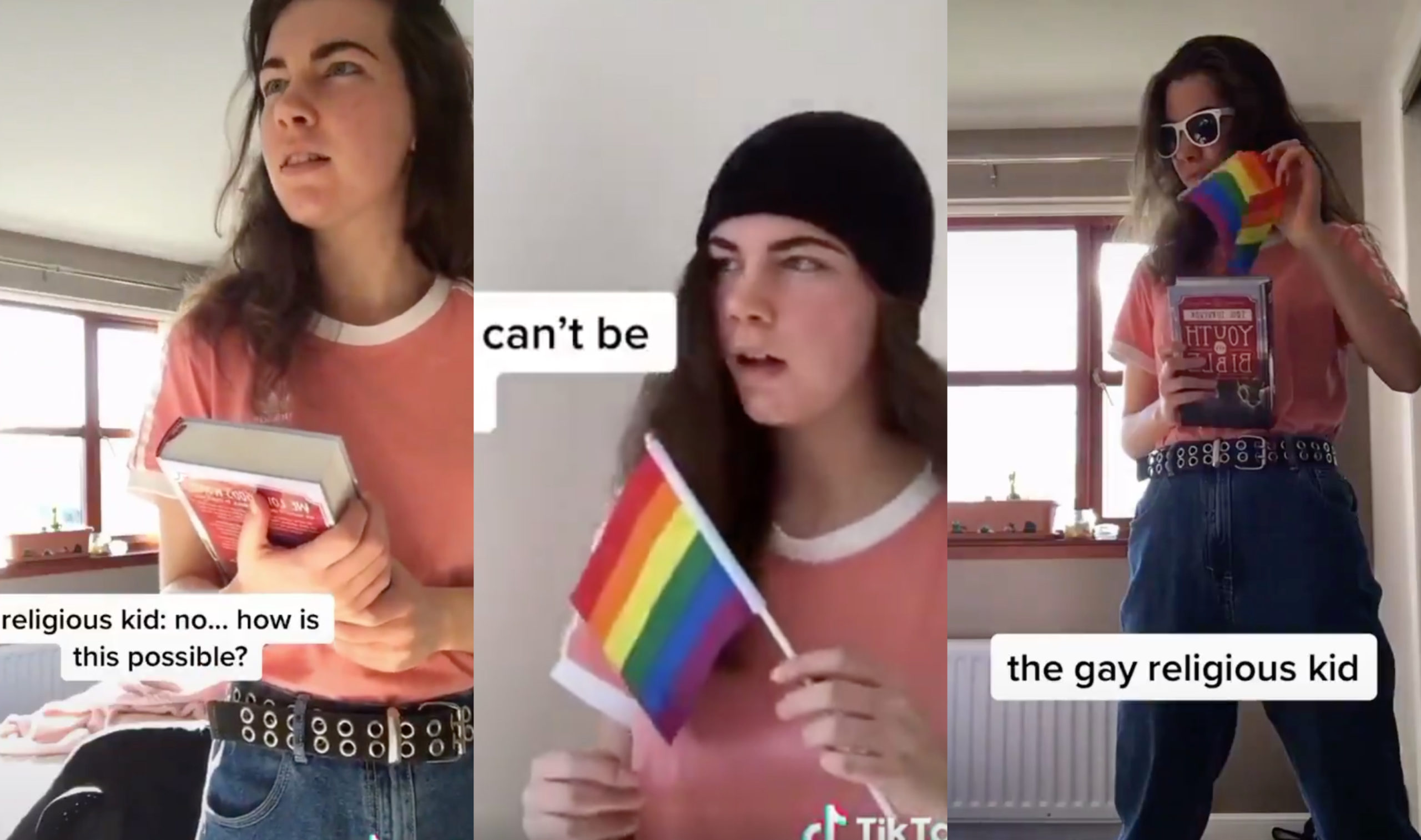Religious LGBT+ people exist, and this 51 second video expertly points out why it's so important to remember that