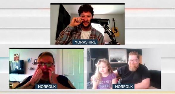 Calum Scott serenades care worker mum and her vulnerable daughter whose emotional reunion will have you in tears