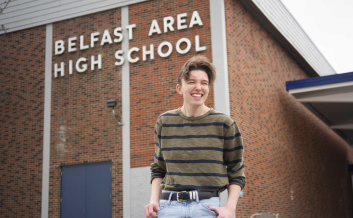 Harvard-bound transgender valedictorian says the tragic death of his best friend inspired him to 'be happy'