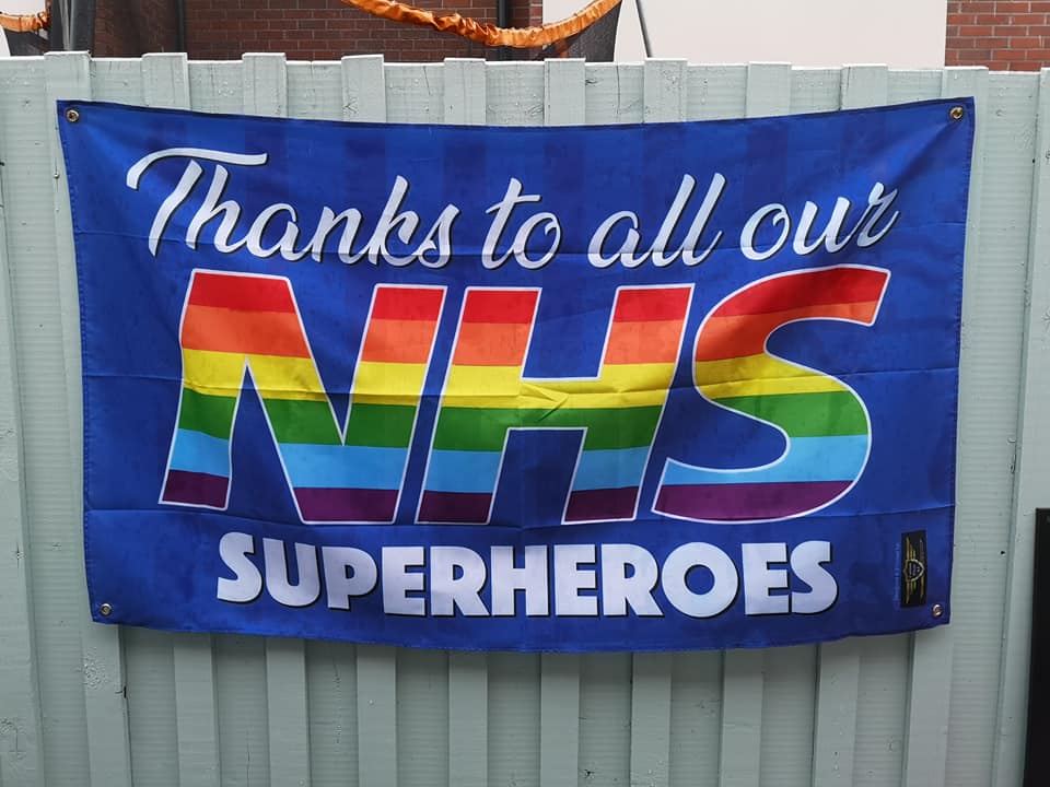 Petition demands an end to the 'rebranding' of the rainbow as an NHS flag and the 'erasing of queer history'