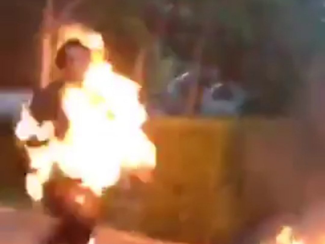Trans woman sets herself on fire in Georgia's capital to protest the country's horrendous negligence during coronavirus