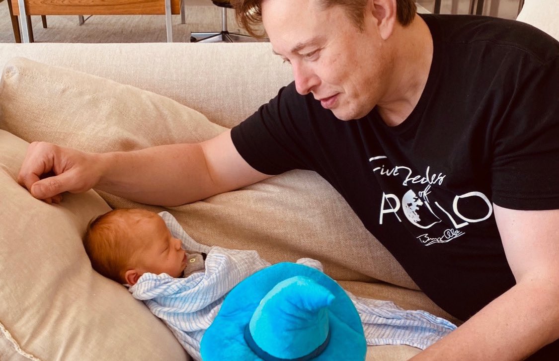 Elon Musk's mum shares her easier-to-pronounce nickname for gender-neutral baby X Æ A-12