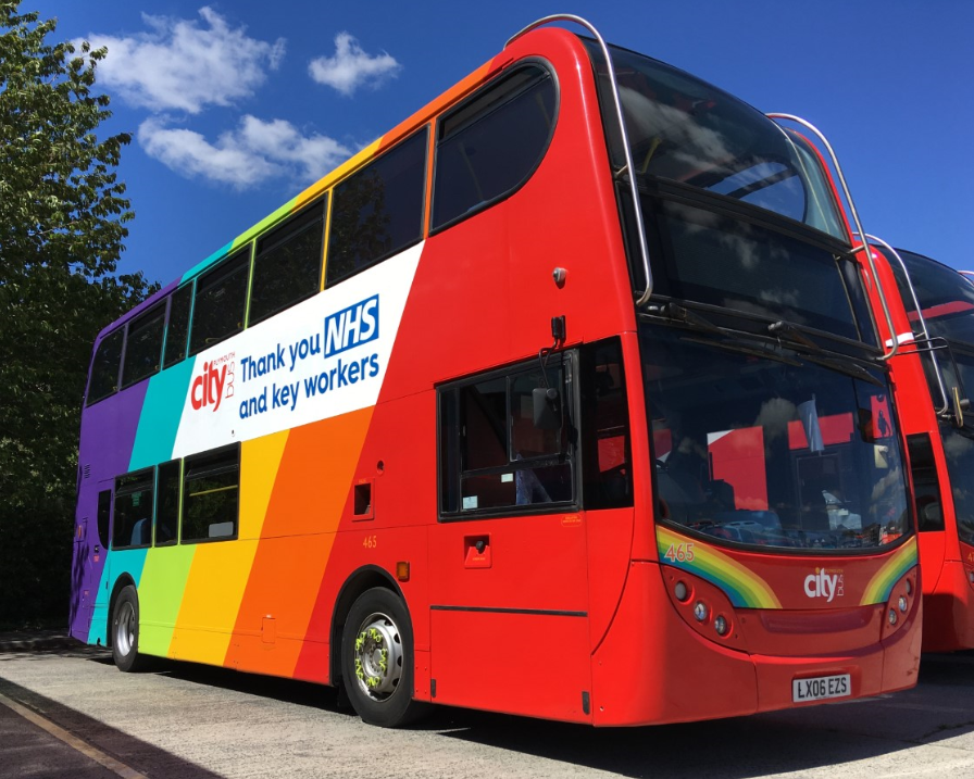 Bus company issues clumsy apology after blistering backlash over its rebranding of a 'Pride bus' into an 'NHS bus'