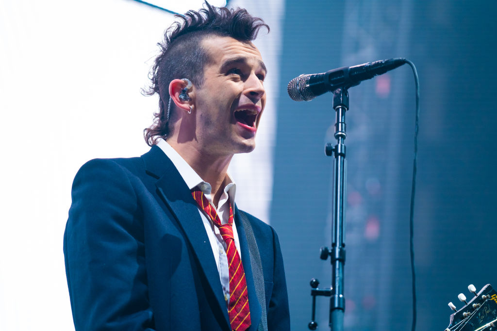 The 1975 singer Matt Healy felt 'pretty irresponsible' after kissing a male fan in draconian Dubai