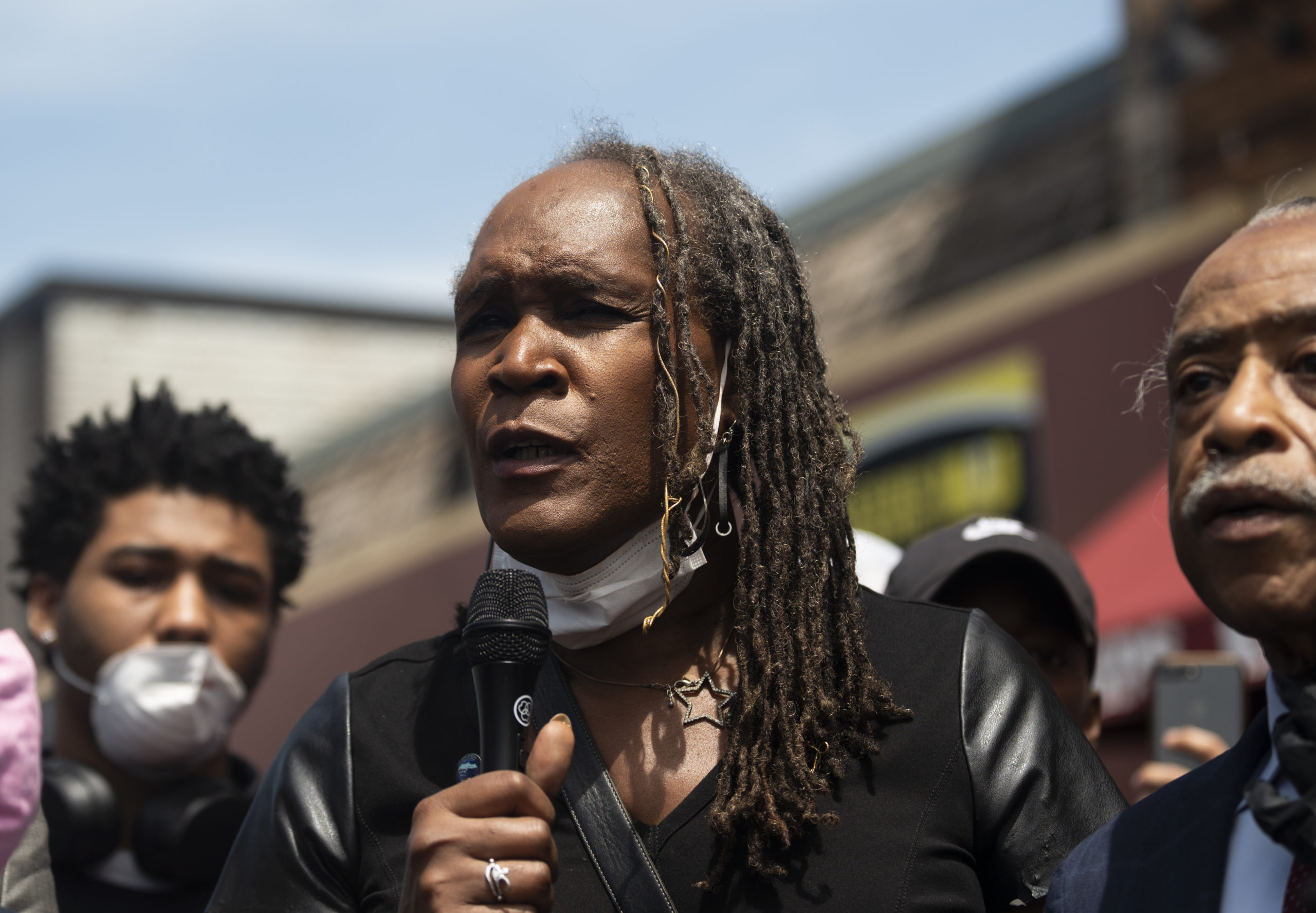 Trailblazing Black trans Minneapolis official sings soul-stirring tribute to George Floyd after he was killed by police