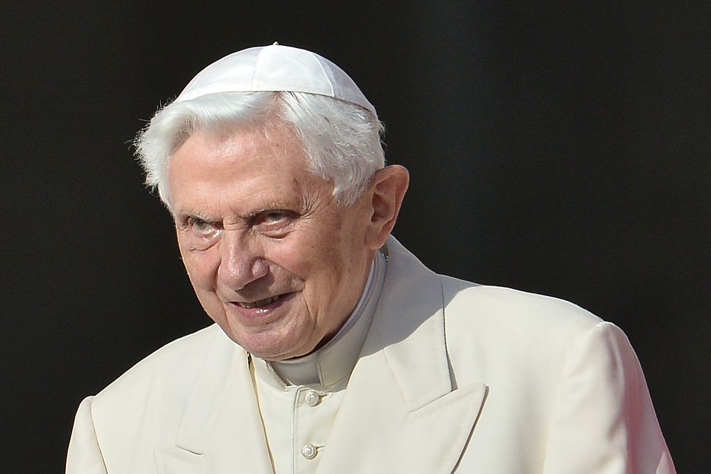 Former Pope Benedict XVI links gay weddings to 'the Antichrist' in scathing new attack on LGBT+ rights