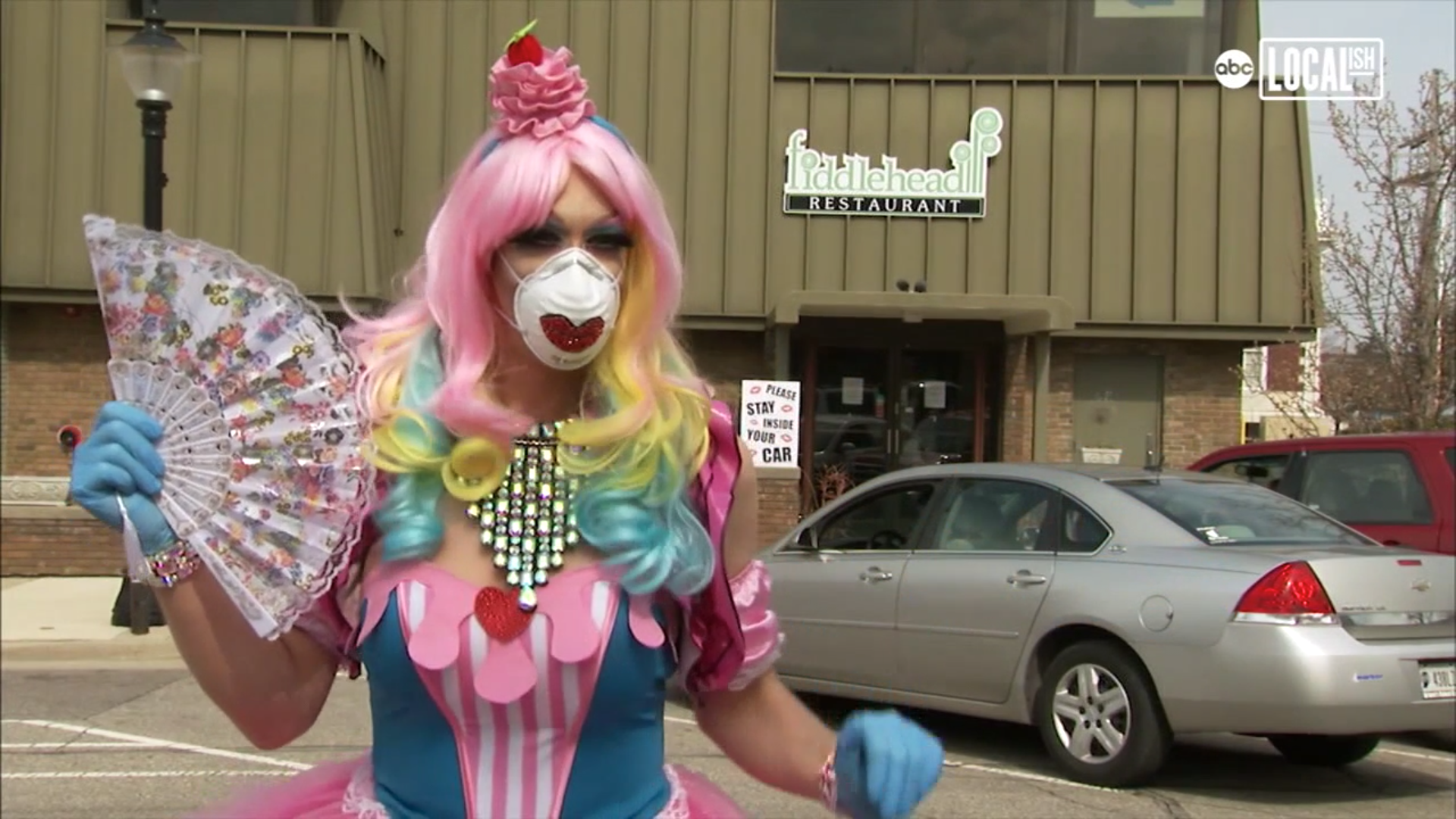 Queer-owned restaurant is delivering a side of sickening drag with every order during lockdown