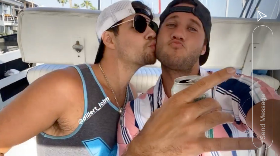 Tiger King star Dillon Passage flouts strict lockdown rules to attend a reality TV star's raucous boat party