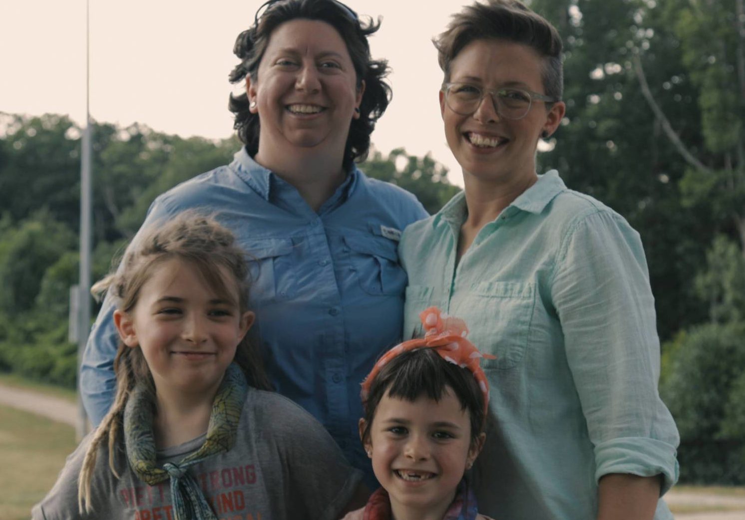 Lesbian couple bring historic legal challenge to overturn policy that allowed a state-funded foster agency to reject them for being gay