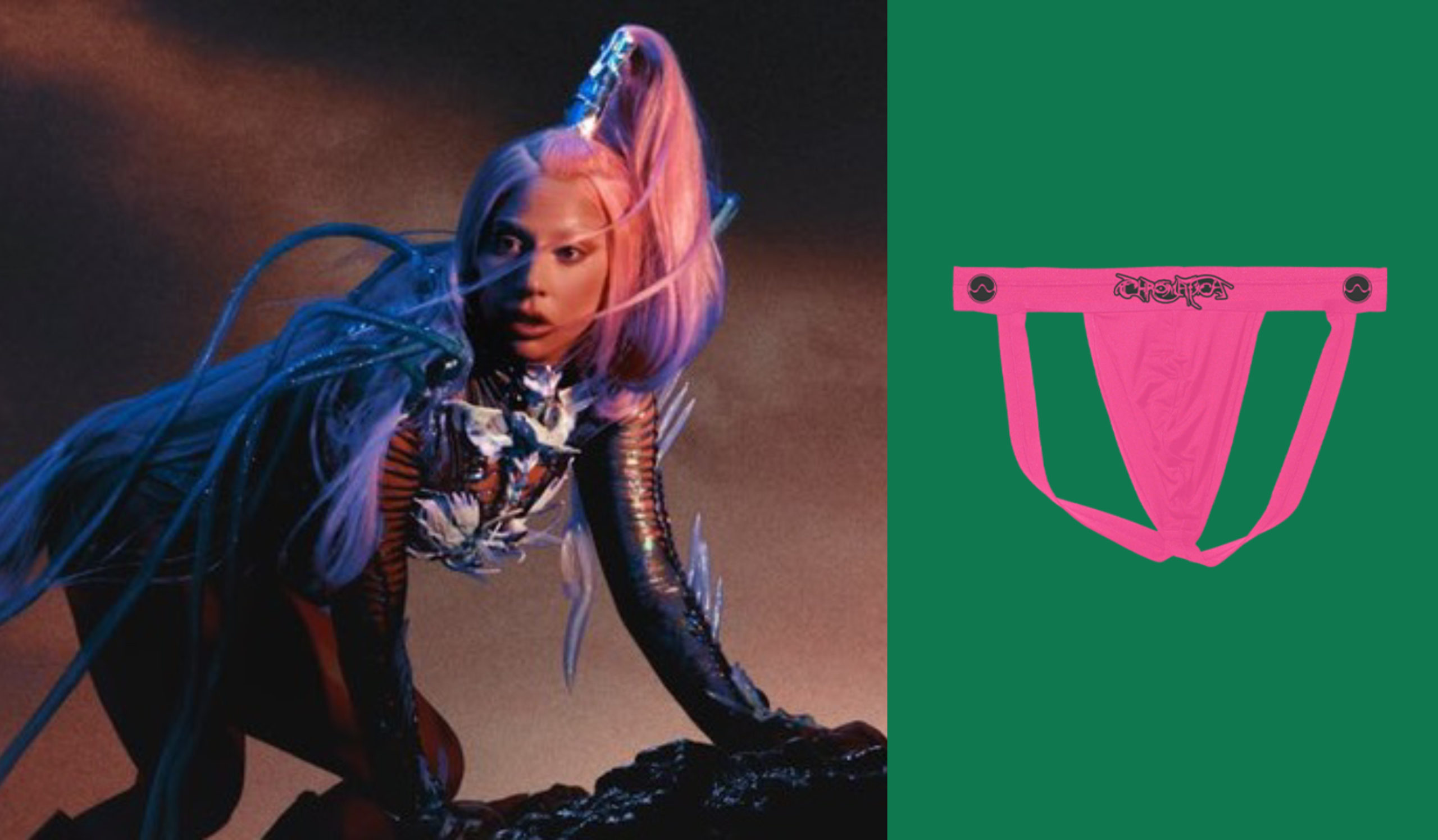 Bottoms, assemble! You can now get a Lady Gaga Chromatica jockstrap