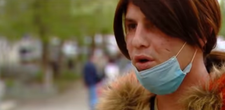 Trans woman savagely beaten by Georgian police just hours after her friend set herself on fire protesting anti-trans brutality