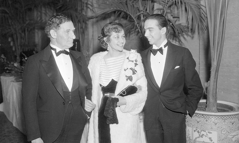 Henry Willson, Paula Stone, and Fred Stone