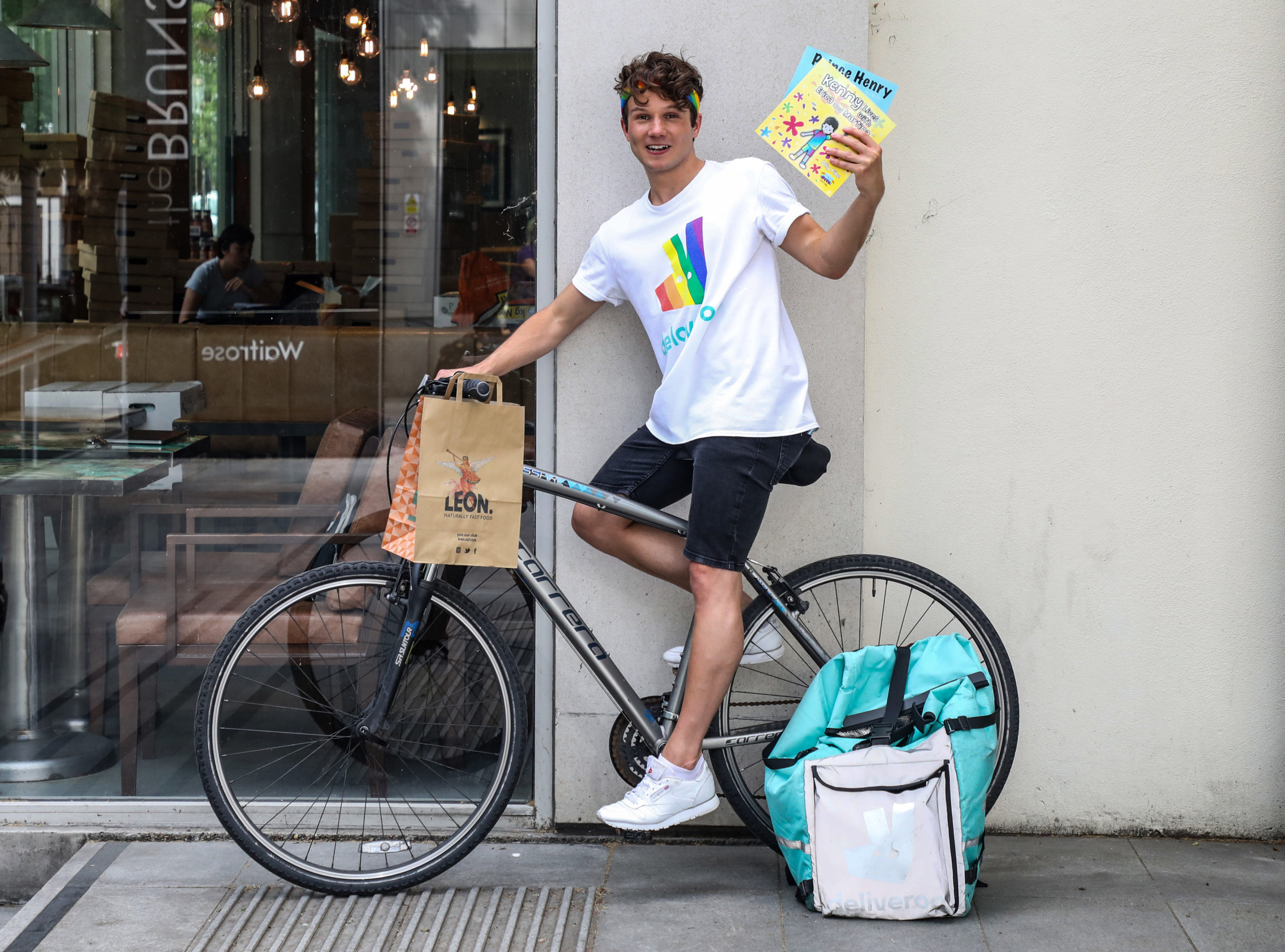 Deliveroo and LEON will be including free LGBT+ children’s books with meals ordered during Pride month