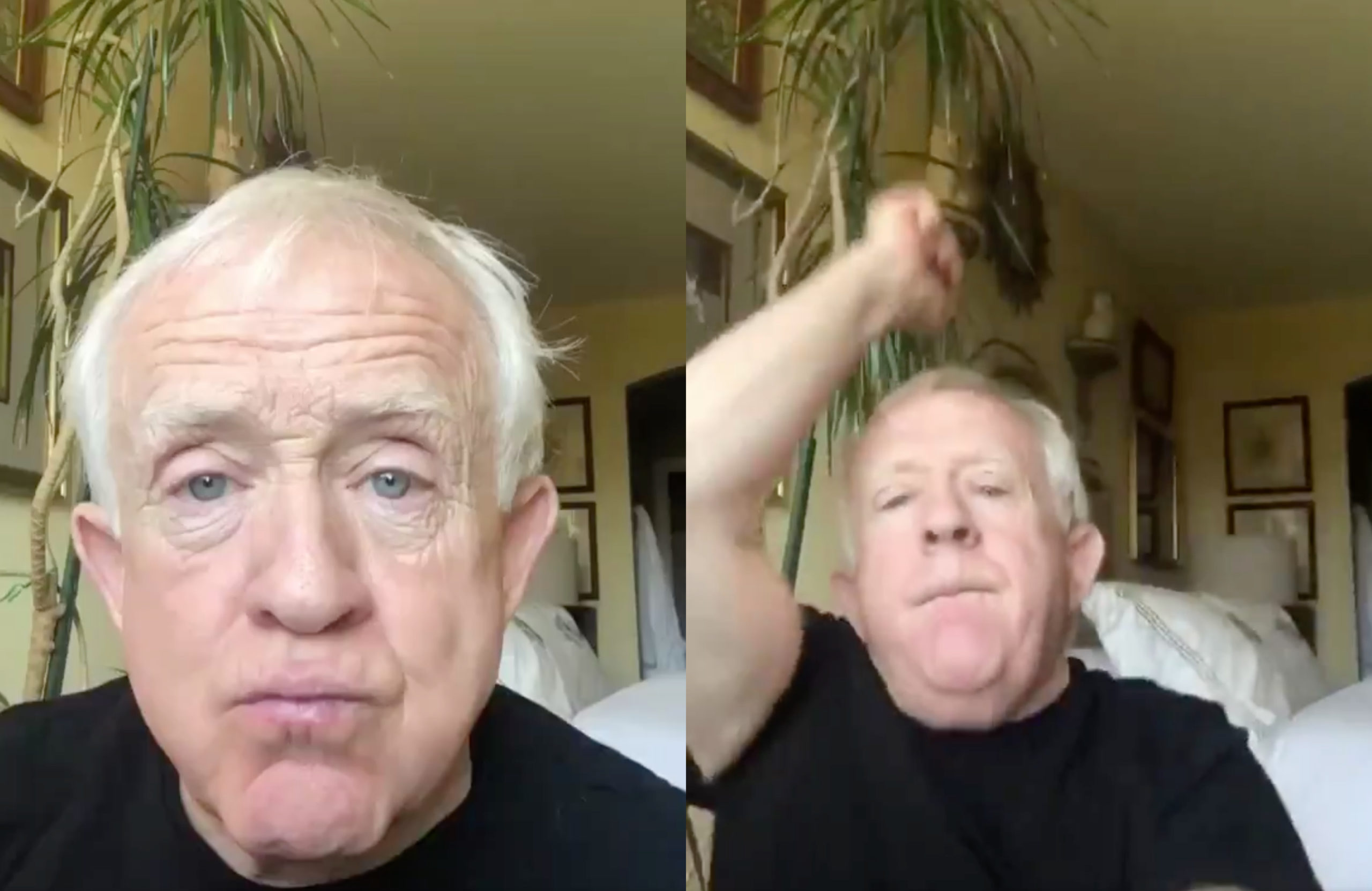 This 53 second video of Leslie Jordan dancing to Lady Gaga and Ariana Grande's 'Rain On Me' is nothing short of a work of art