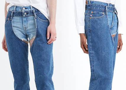 Levi's releases crotchless denim chaps 'inspired by the resilience and beauty' of the LGBT+ community for Pride