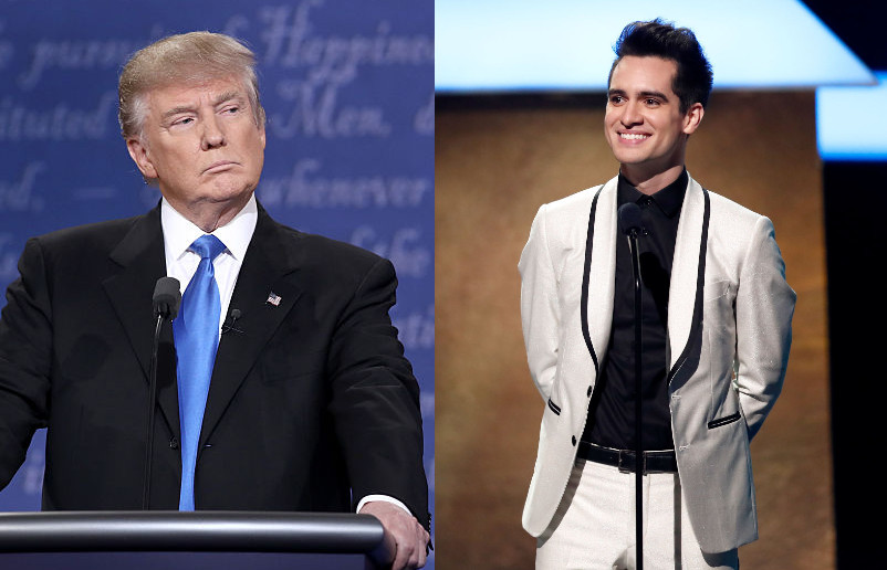 Pansexual star Brendon Urie demands Trump stop using Panic! at the Disco music at his campaign rallies