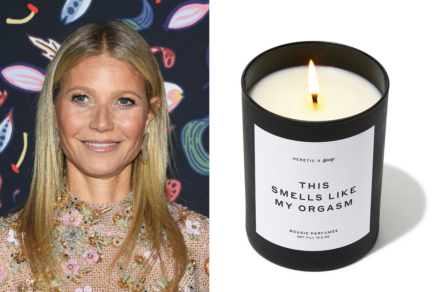 Gwyneth Paltrow is, regrettably, at it again – this time selling a candle scented 'like her orgasm'