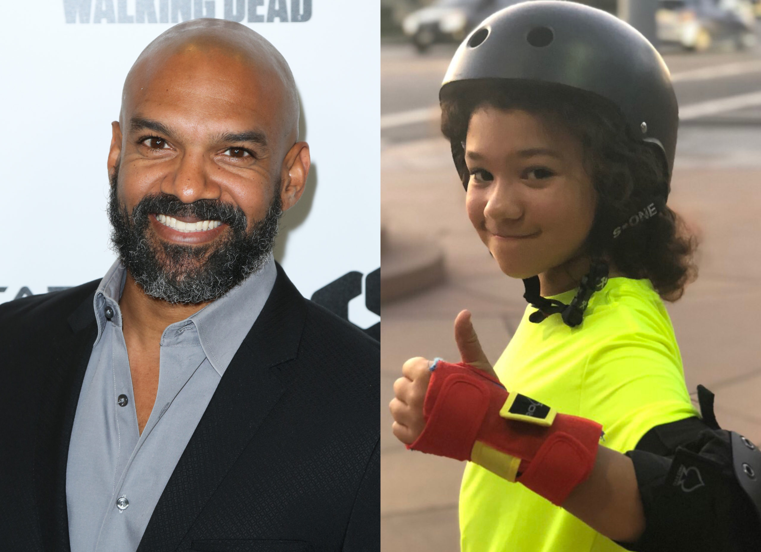 Walking Dead star Khary Payton proudly introduces his transgender son Karter to the world